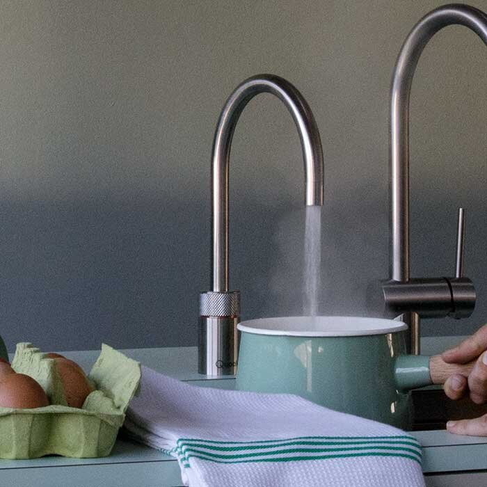 Nordic Round single tap stainless steel